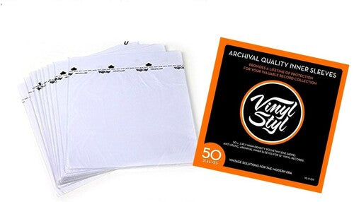 Archival Quality Inner Sleeves - 50 Count | Get Vinyl