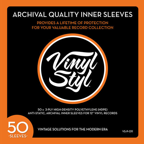 Archival Quality Inner Sleeves - 50 Count | Get Vinyl