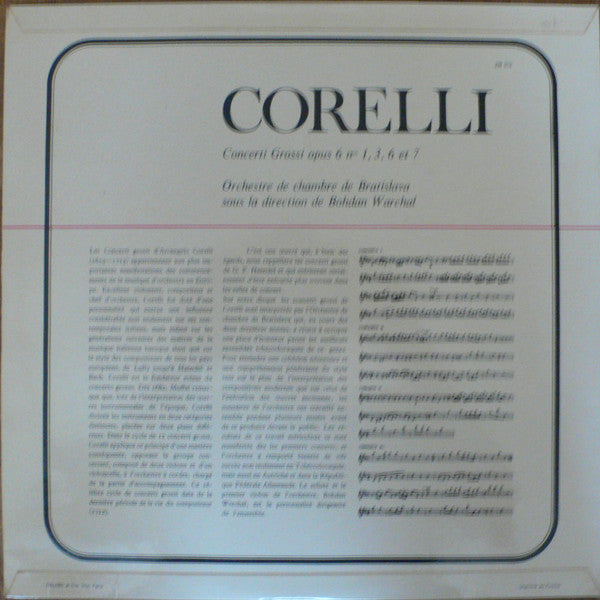 Quatre Concerti Grossi | Very Good Plus (VG+) Near Mint (NM) Get Vinyls