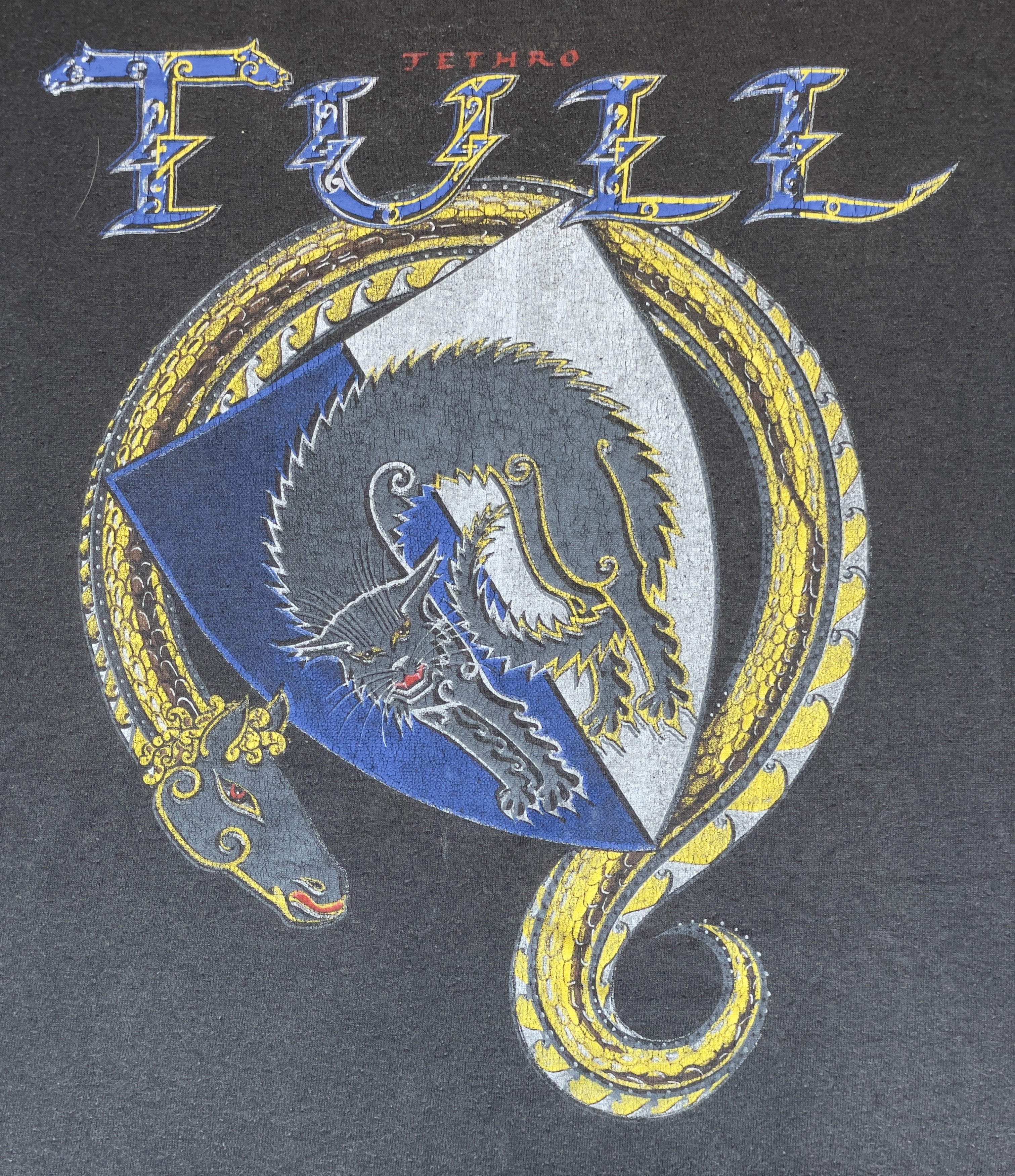 1987 Tour | Men's Black 50/50 XL Short Sleeve T-Shirt | Get Vinyl