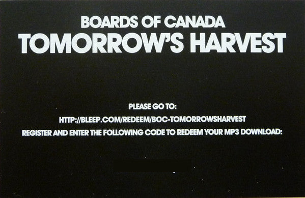 Tomorrow's Harvest | Mint (M) Mint (M) Get Vinyl