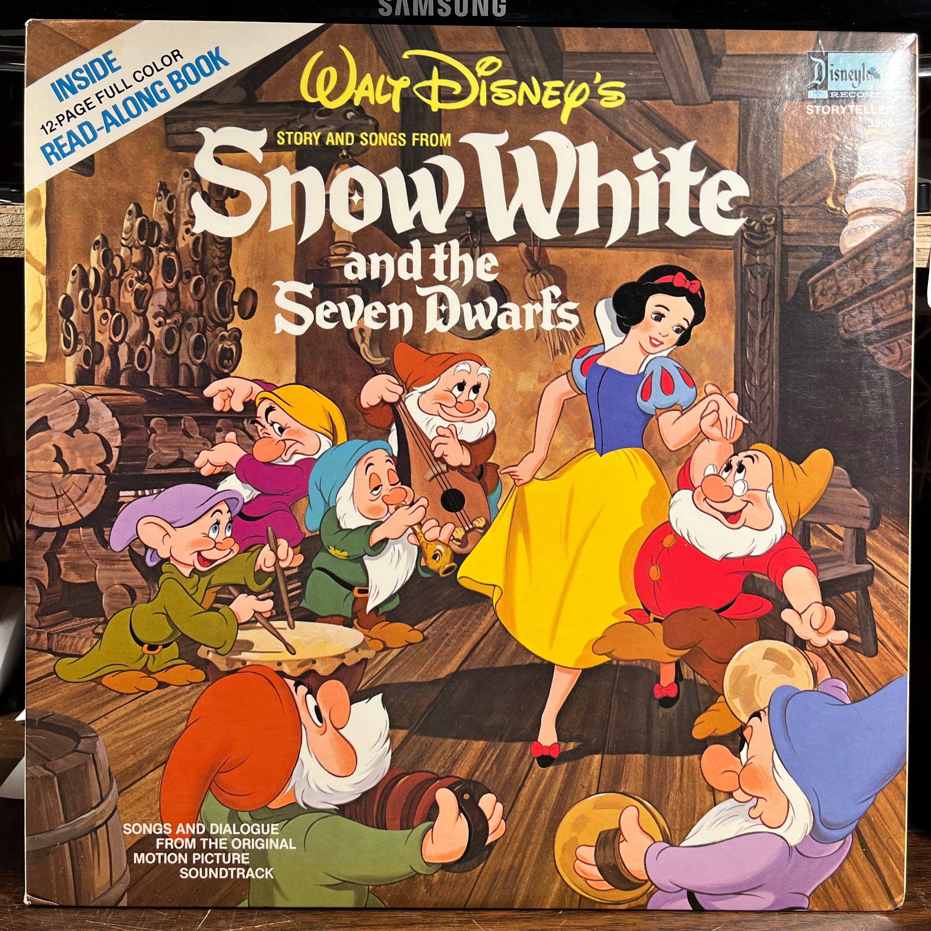 Snow White And The Seven Dwarfs (VINYL) | Near Mint- (NM-) Near Mint- (NM-) Get Vinyls