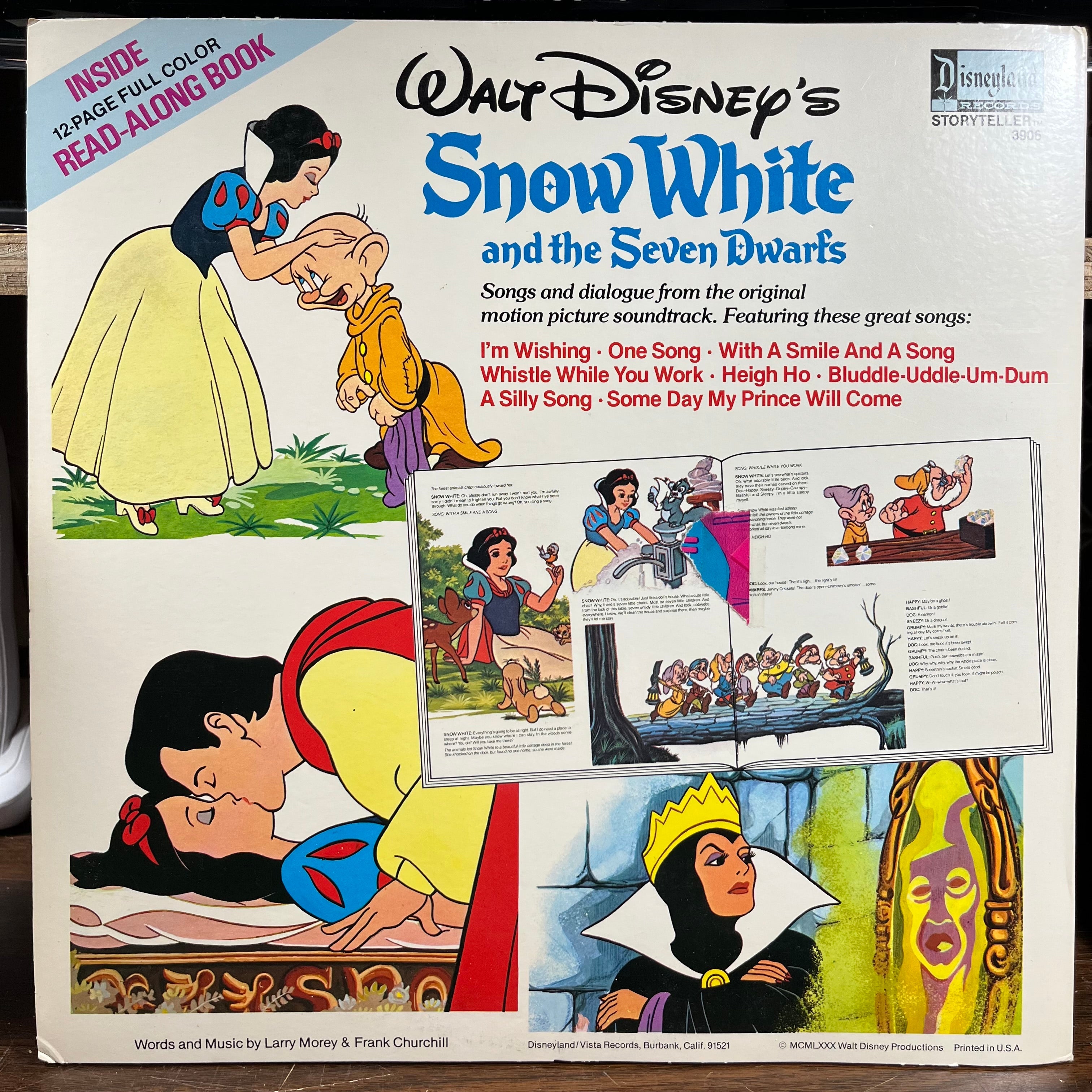 Snow White And The Seven Dwarfs (VINYL) | Near Mint- (NM-) Near Mint- (NM-) Get Vinyls