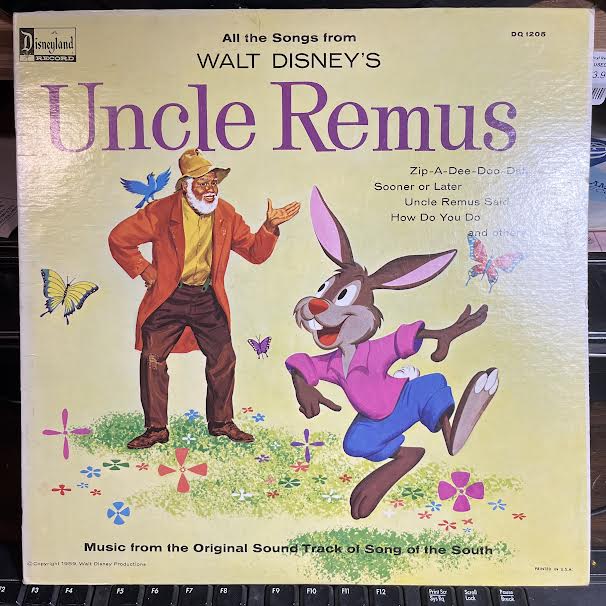 All The Songs From Walt Disney's Uncle Remus (VINYL) | Near Mint- (NM-) Near Mint (NM or M-) Get Vinyl
