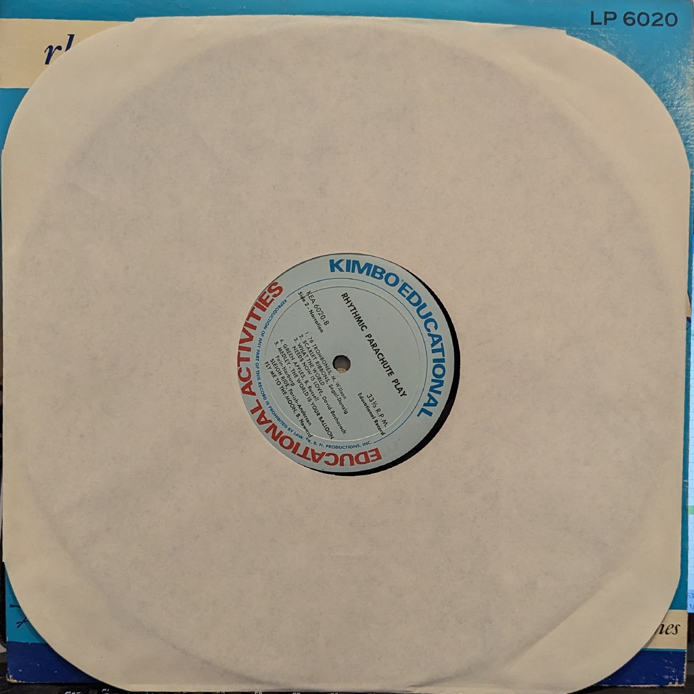 Rhythmic Parachute Play | Near Mint (NM) Excellent (EX) Get Vinyls