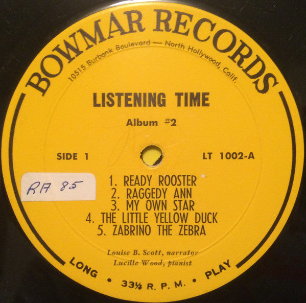 Listening Time Stories Album No. 2 | Near Mint (NM) Excellent (EX) Get Vinyls