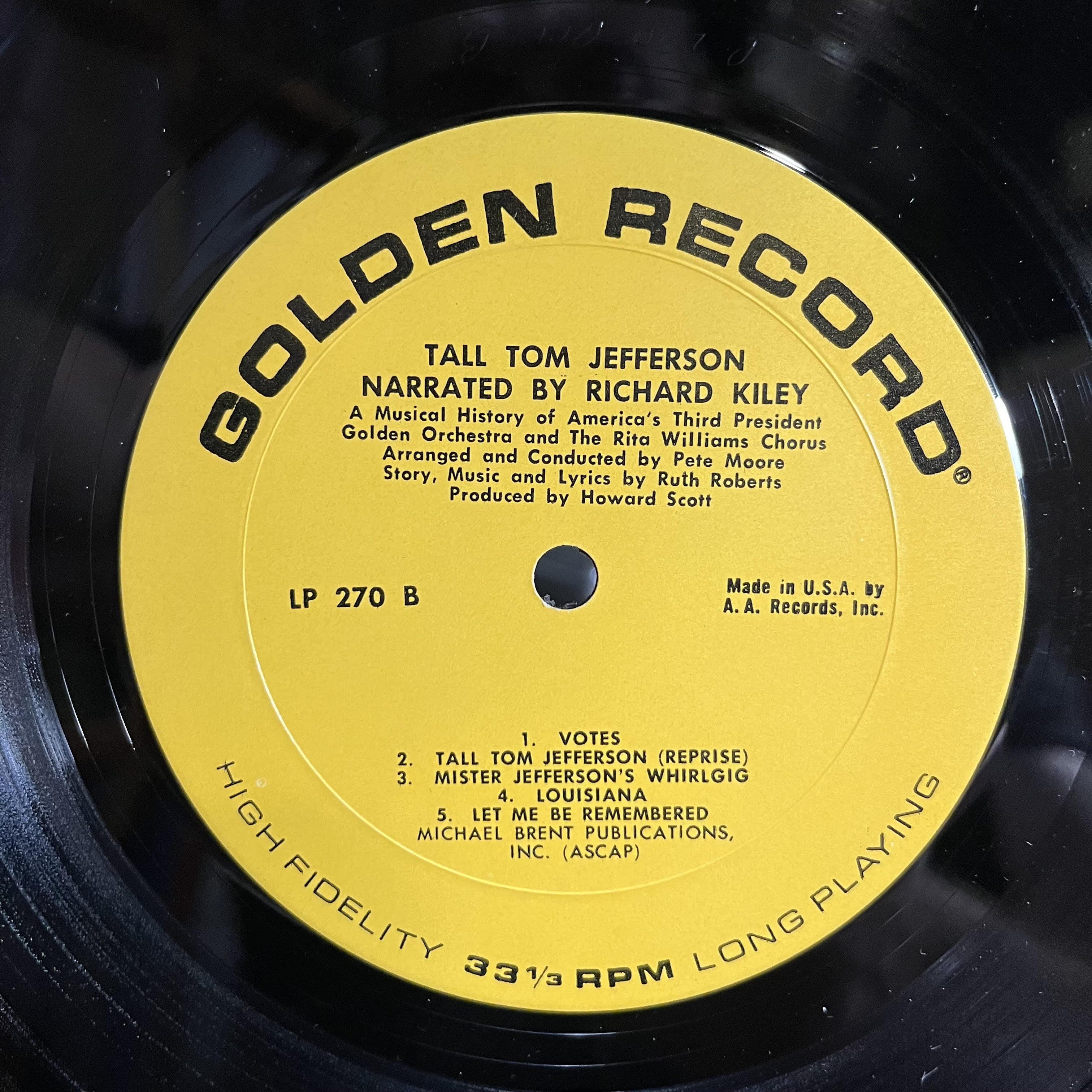 Tall Tom Jefferson *SHRINK* | Near Mint (NM) Near Mint (NM) Get Vinyls