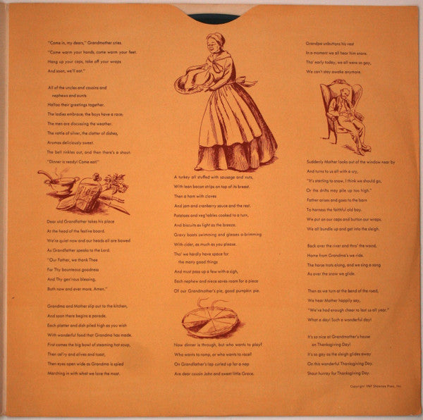 Grandma's Thanksgiving | Very Good Plus (VG+) Excellent (EX) Get Vinyls
