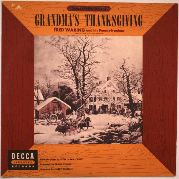 Grandma's Thanksgiving | Very Good Plus (VG+) Excellent (EX) Get Vinyls