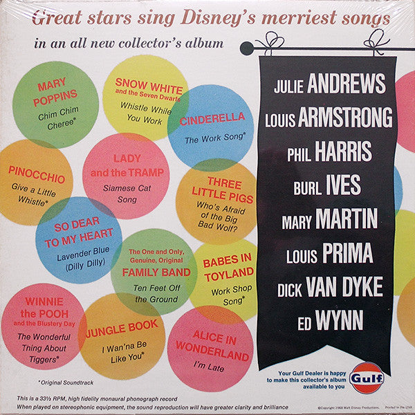 Walt Disney's Merriest Songs | Very Good Plus (VG+) Near Mint (NM) Get Vinyls