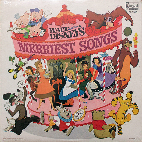 Walt Disney's Merriest Songs | Very Good Plus (VG+) Near Mint (NM) Get Vinyls