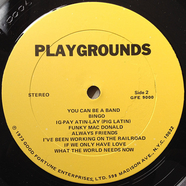 Playgrounds *BOX* | Excellent (EX) Very Good (VG) Get Vinyls