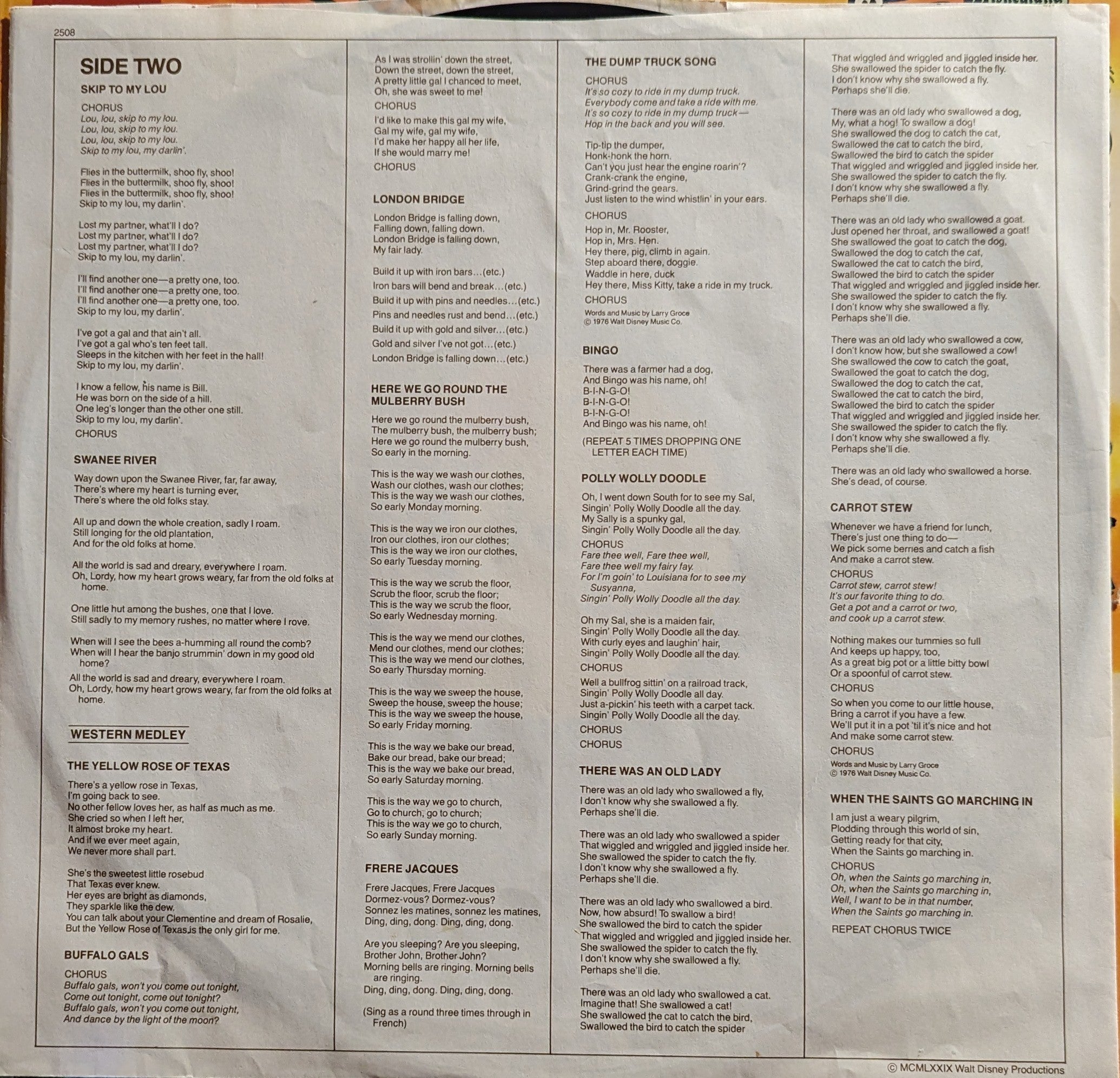 Walt Disney's Story Of Sleeping Beauty | Very Good (VG) Very Good Plus (VG+) Get Vinyls