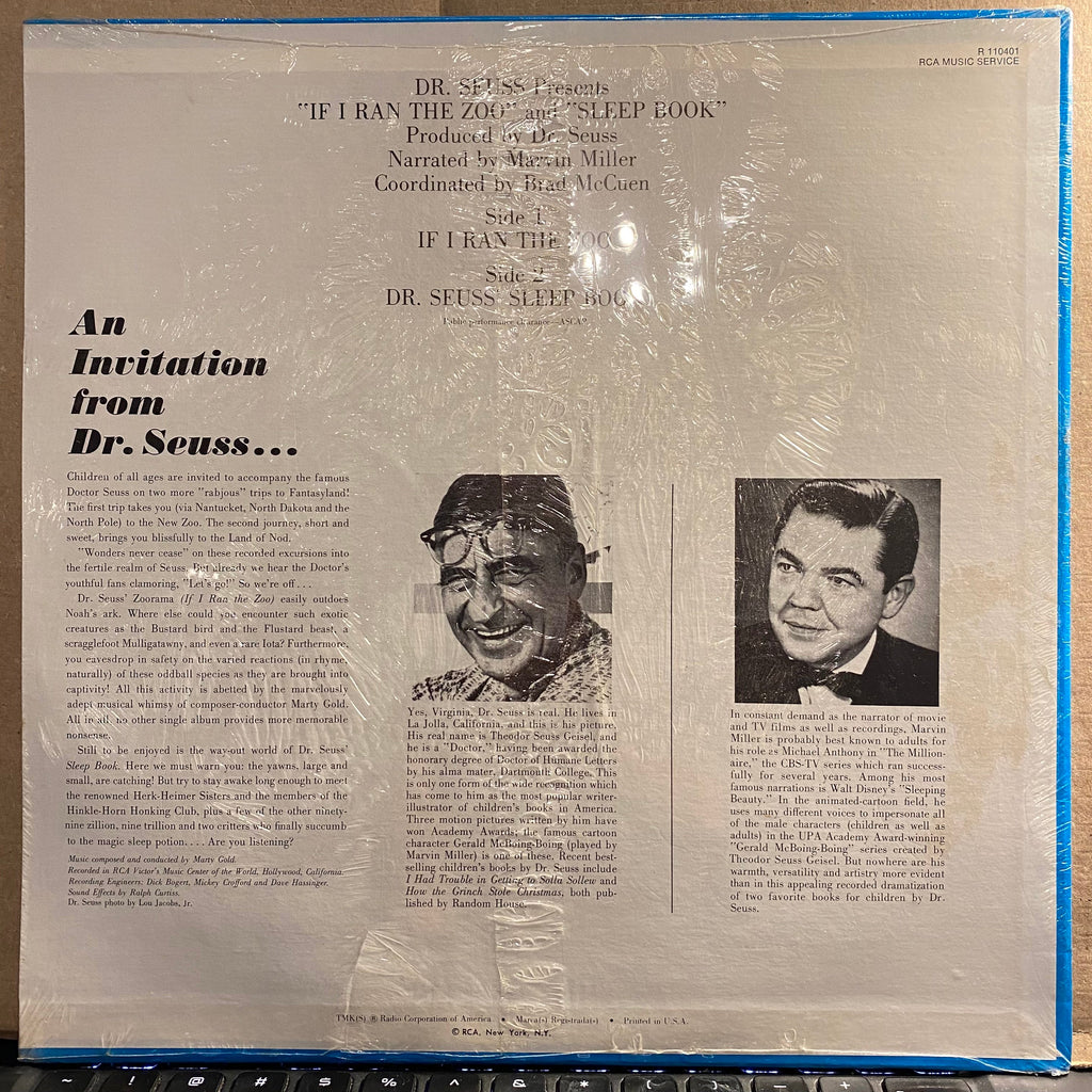 If I Ran The Zoo / Sleep Book | Mint (M) Mint (M) Get Vinyl