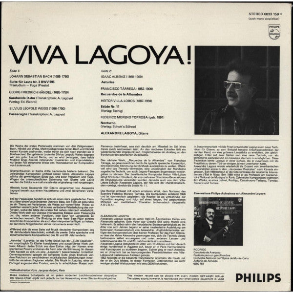 Viva Lagoya ! | Near Mint (NM) Near Mint (NM) Get Vinyls