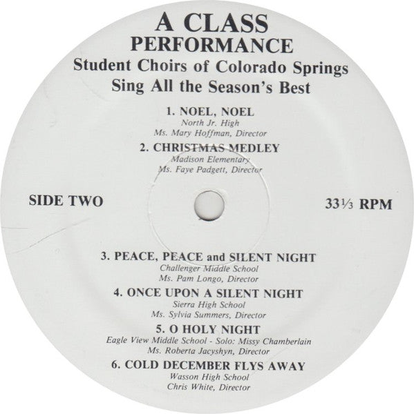 A Class Performance | Mint (M) Mint (M) Get Vinyls