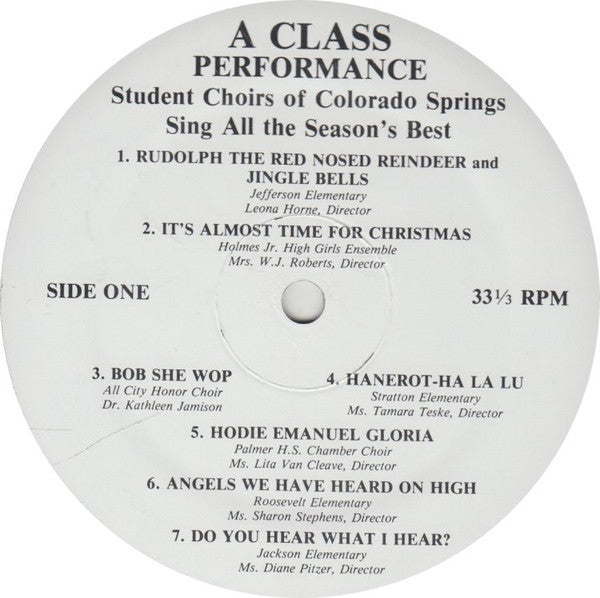 A Class Performance | Mint (M) Mint (M) Get Vinyls