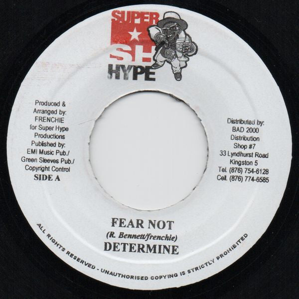 Fear Not | Near Mint (NM) Generic Get Vinyls