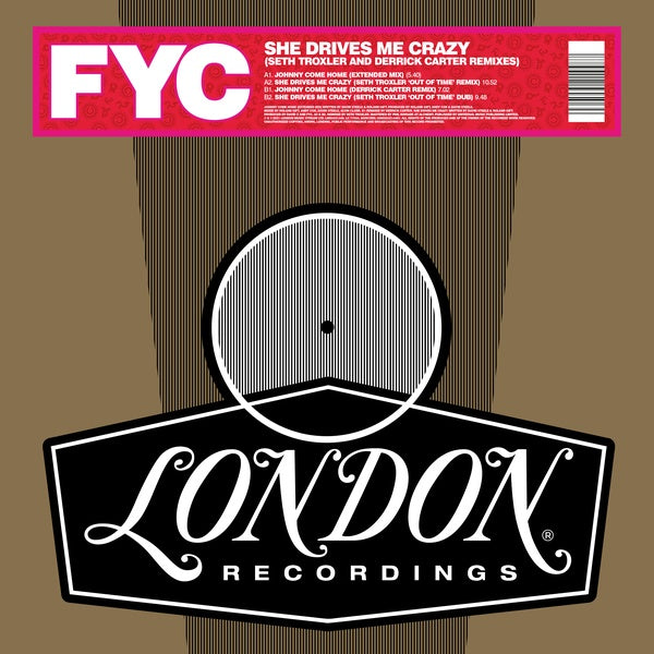 She Drives Me Crazy (Derrick Carter And Seth Troxler Remixes) | Get Vinyl