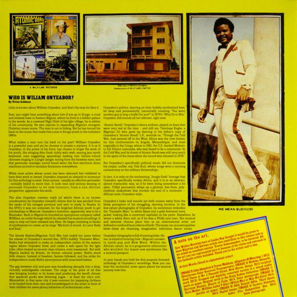 Who Is William Onyeabor? | Mint (M) Mint (M) Get Vinyl