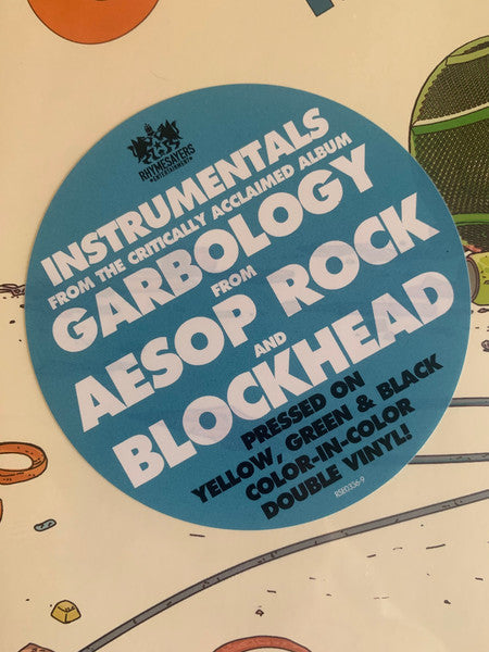 Garbology: Instrumentals (YELLOW, GREEN & BLACK VINYL) | Mint (M) Get Vinyl