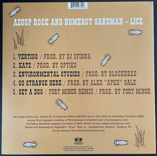 Lice | Mint (M) Mint (M) Get Vinyls