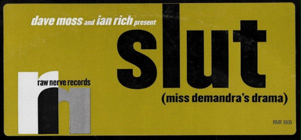 Slut (Miss Demandra's Drama) | Excellent (EX) Very Good Plus (VG+) Get Vinyls