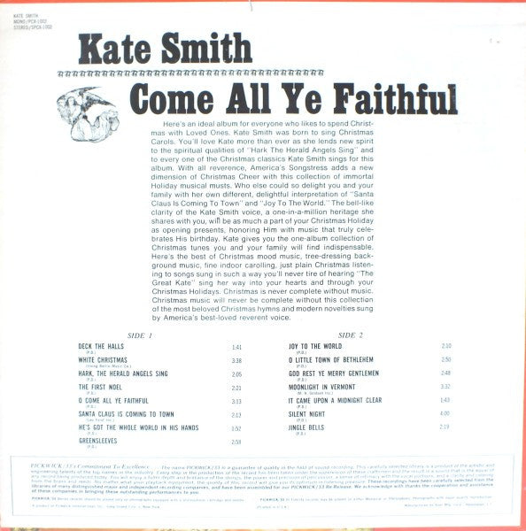 O Come All Ye Faithful | Near Mint (NM) Near Mint (NM) Get Vinyls