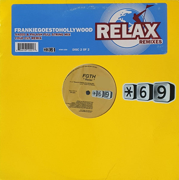 Relax (Remixes) - (Disc 2 of 2) | Near Mint (NM) Excellent (EX) Get Vinyl
