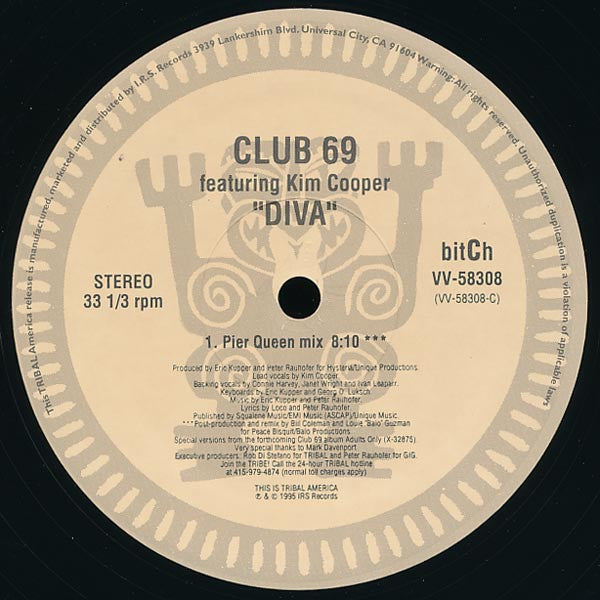 Diva | Near Mint (NM) Excellent (EX) Get Vinyls