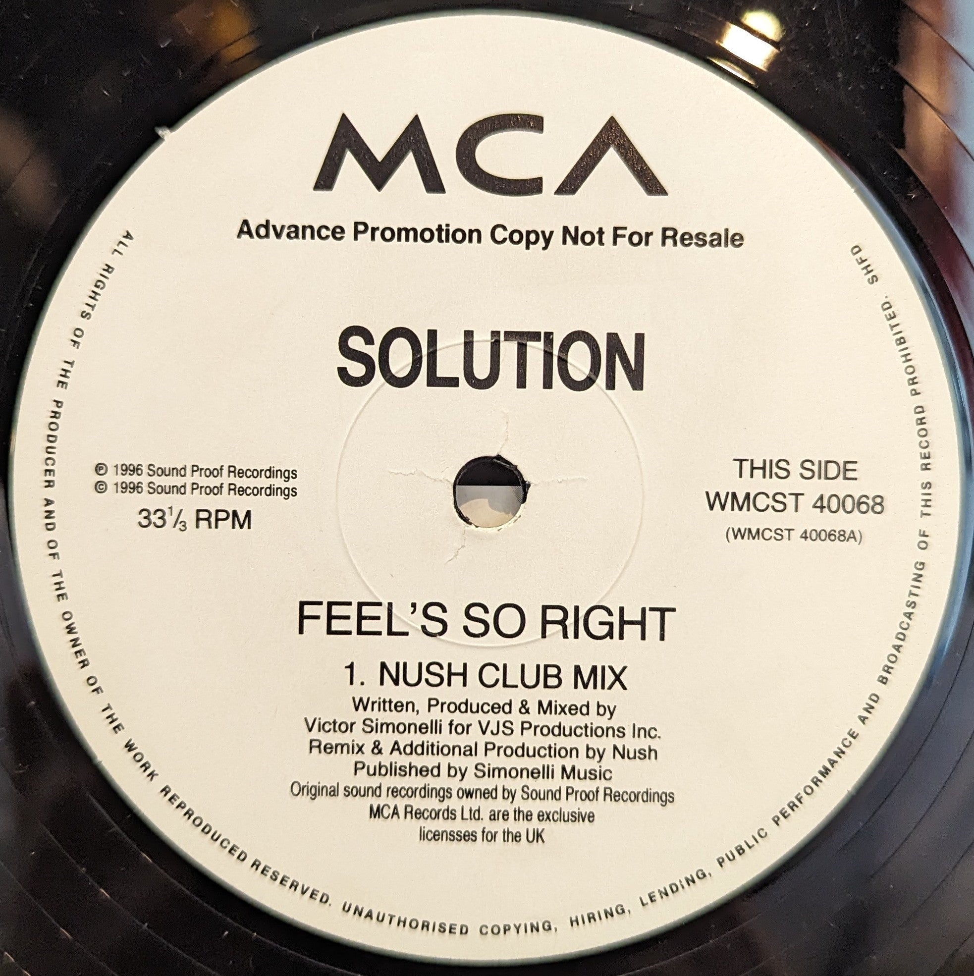 Feels So Right | Very Good (VG) Very Good (VG) Get Vinyls