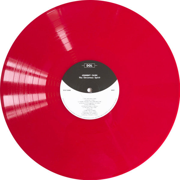 Johnny Cash The Christmas Spirit DOL LP, Album, RE, Red Mint (M) Mint (M) Get Vinyls