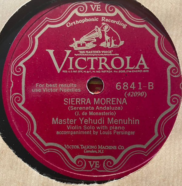 La Romanesca (16th Century Melody) / Sierra Morena (Serenata Andaluza) | Very Good Plus (VG+) Generic Get Vinyls