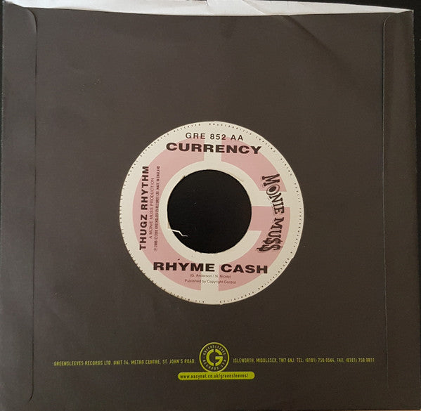 Connis / Rhyme Cash | Very Good Plus (VG+) Generic Get Vinyls
