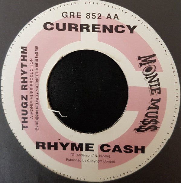Connis / Rhyme Cash | Very Good Plus (VG+) Generic Get Vinyls