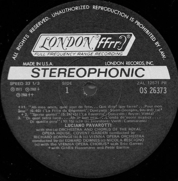 King Of The High C's | Mint (M) Mint (M) Get Vinyls