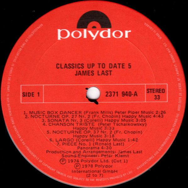 Classics Up To Date 5 | Near Mint (NM) Very Good Plus (VG+) Get Vinyls