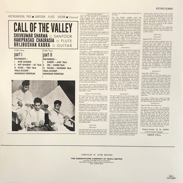 Call Of The Valley | Mint (M) Mint (M) Get Vinyls