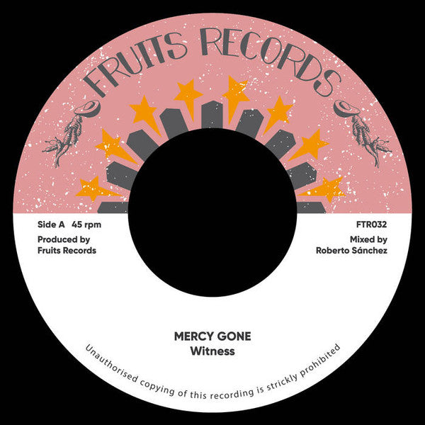 Mercy Gone *7"* | Mint (M) Generic Get Vinyls