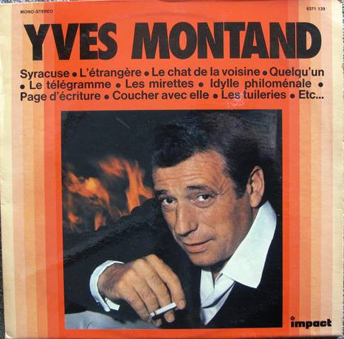 Yves Montand *FRANCE* | Excellent (EX) Near Mint (NM) Get Vinyls