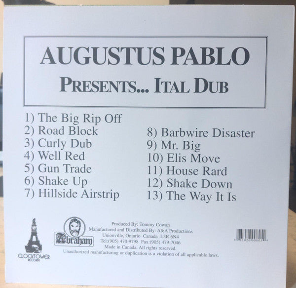 Ital Dub | Mint (M) Mint (M) Get Vinyls