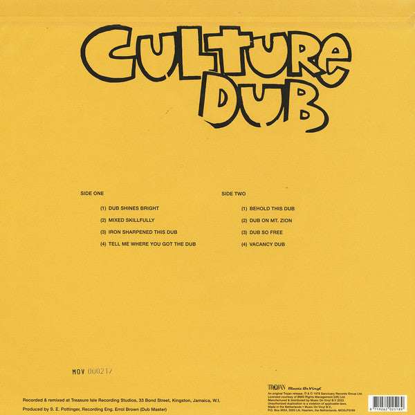 Culture Dub | Mint (M) Mint (M) Get Vinyl