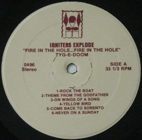 Igniters Explode | Very Good Plus (VG+) Near Mint (NM) Get Vinyls