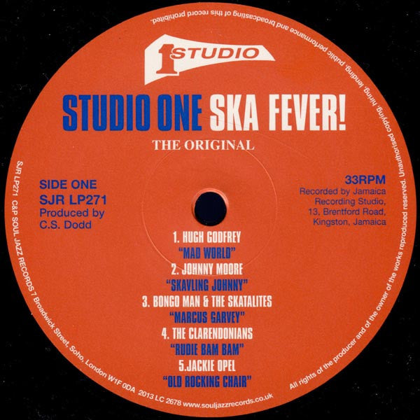 Studio One Ska Fever! | Mint (M) Mint (M) Get Vinyl