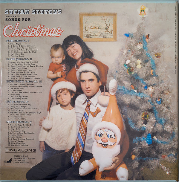 Sufjan Stevens Songs For Christmas Asthmatic Kitty Records Box, Comp + 5x12", EP, RE Mint (M) Mint (M) Get Vinyl