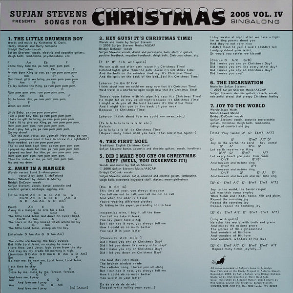 Sufjan Stevens Songs For Christmas Asthmatic Kitty Records Box, Comp + 5x12", EP, RE Mint (M) Mint (M) Get Vinyl