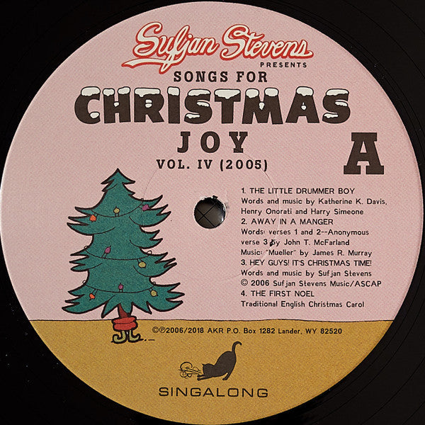 Sufjan Stevens Songs For Christmas Asthmatic Kitty Records Box, Comp + 5x12", EP, RE Mint (M) Mint (M) Get Vinyl