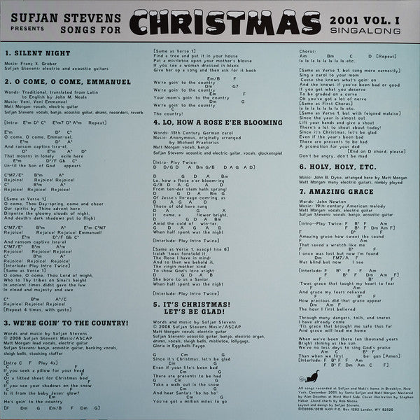 Sufjan Stevens Songs For Christmas Asthmatic Kitty Records Box, Comp + 5x12", EP, RE Mint (M) Mint (M) Get Vinyl