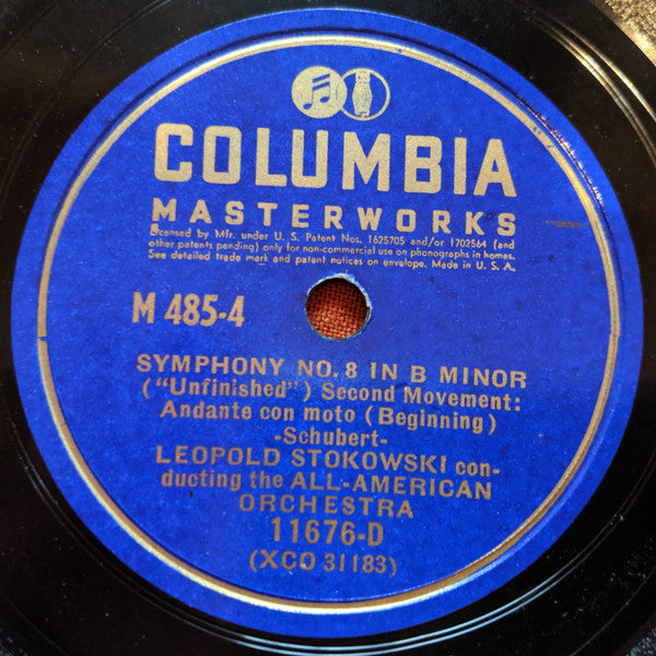 Symphony No. 8 In B Minor ('Unfinished') | Very Good Plus (VG+) Very Good Plus (VG+) Get Vinyls