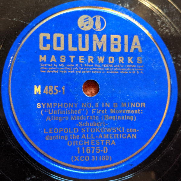 Symphony No. 8 In B Minor ('Unfinished') | Very Good Plus (VG+) Very Good Plus (VG+) Get Vinyls